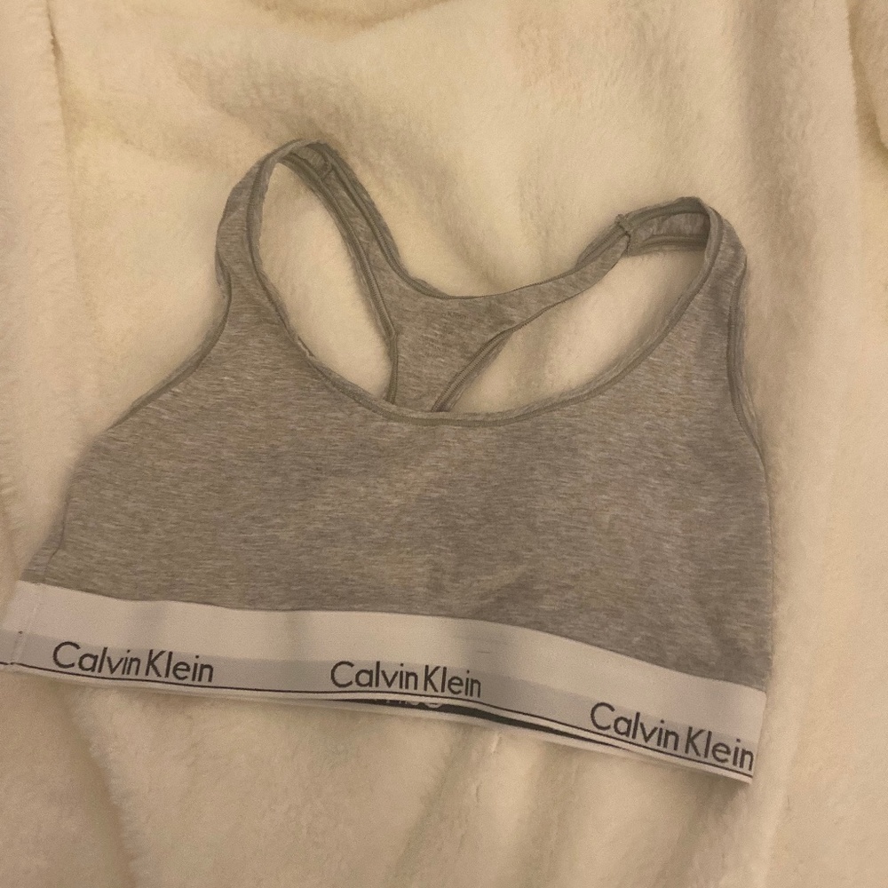 Grey bra